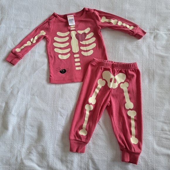 Gymboree Outlet 6-12 months Halloween pajama set GUC - Picture 1 of 5